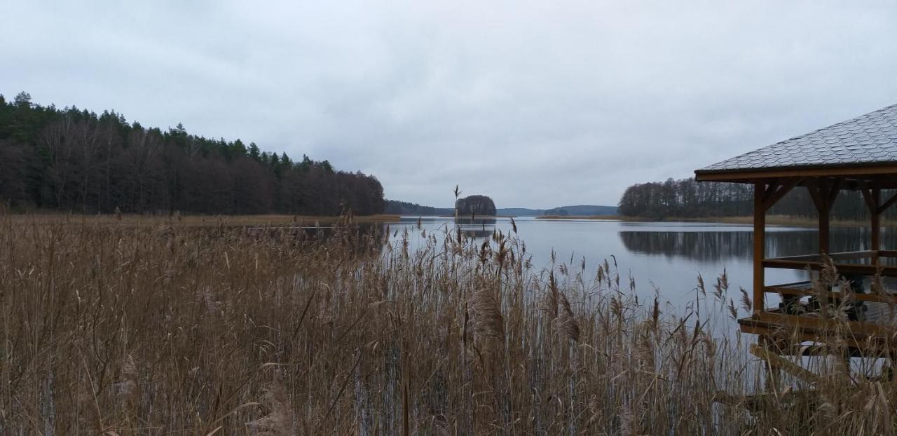 Mazury Domek Caloroczny Przy Lesie, Jezioro Pelnik Exteriér fotografie